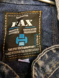 Stylish Superman Denim Jacket with Front Zipper