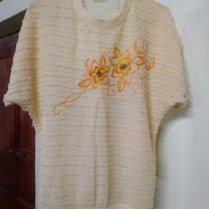 Floral Embroidered Top