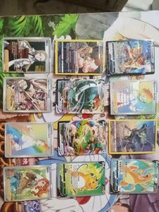 Pack 12 pokemon card