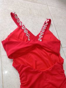Red Bodycon Party Wear