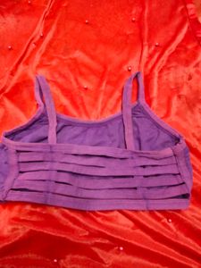 Purple Style Bra