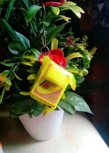 Mini Uno Card Keychain