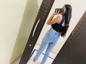 Denim Wide Jeans