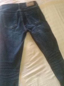 Mom Fit  Dark Blue Jean