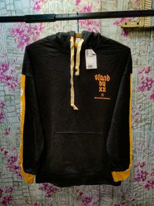 H&M Black Graphic Hoodie