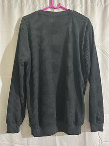 Black Full Sleeve Slim Tshirt