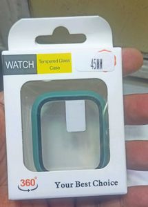 Temper Glass Case Of Apple Smartwatch