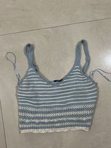 crochet sleeveless top