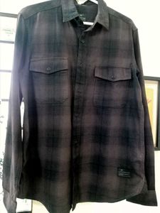 NEW FLYING MACHINE Checked Flannel Shirt