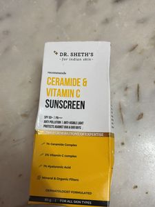 Dr. Sheth's Ceramide & Vitamin C Sunscreen