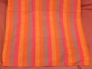Brand New Striped Orange Women's Kurta