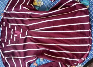 Formal Maroon Top