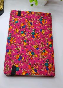 Beautiful Fabric Covered Handmade Diary