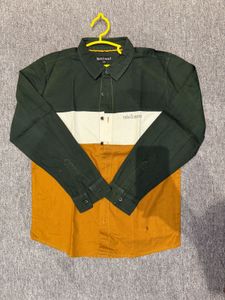 Color Blocked Shirt For 13yr Old
