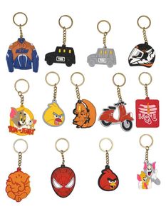 Fun Keychains - Mixed Lot
