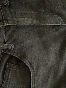 Women Black Wide Leg High-Rise Clean Look Jeans