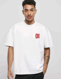 Round neck oversized tee