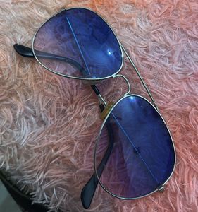Aviator Sunglasses - Gradient Lens