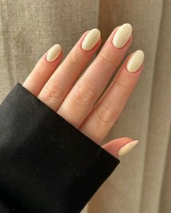 Lemon Yellow Trendy Press Ons