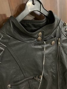 Edgy Studded Leather Vest