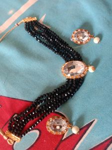 Mangalsutra and Necklace Combo