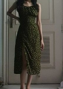 Floral Print Midi Dress