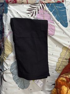 Wide Leg Black Cargo Pants
