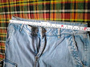 Light Blue Cargo Jeans
