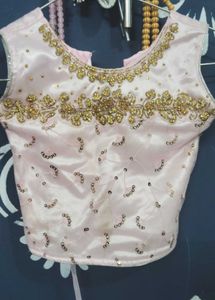 Pink Layered Skirt top