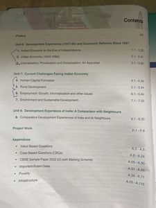 Class 12 Eco Sandeep Garg &amp; ncert