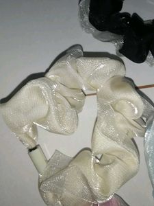 Beautiful Hair Scrunchies Set Of 5