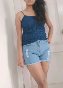 BlueLaceCamisole