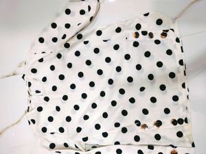 Polka Dot Korean Top