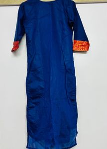 Elegant Blue Kurta ( Full Set )