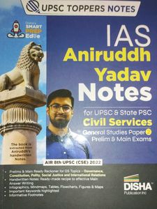 IAS Aniruddh Yadav Notes