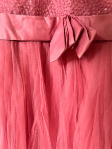 Elegant Pink Party Dress