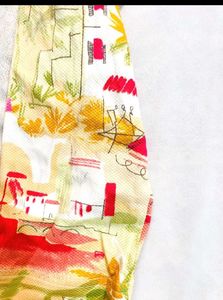 🎁Buy1 Get1 Free Tropical Print Denim Jacket C