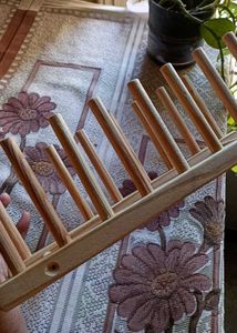 Wooden Dish Rack/Books organiser