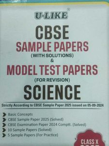 CBSE Sample Paper Science Class 10