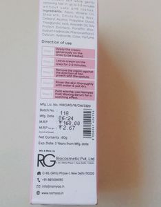 Namayaa Hair Removal Cream