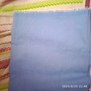Blue Dress Material Fabric