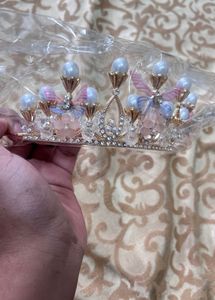 Butterfly Pearl Tiara