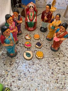 Gollu Dolls - Seemantham/valaikappu Set