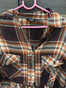 Plaid Crop Top