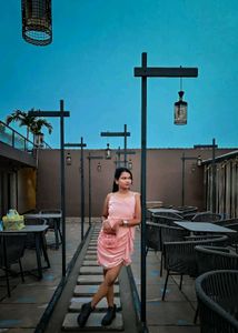 Elegant Pink Bodycon Dress