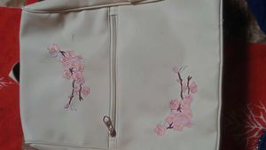 Stylish White Backpack