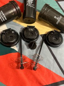 Set of 3 New Shaker Bottles