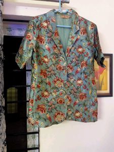 Women&#39;s SHAE By Sassafras Olive Green Blazer Set
