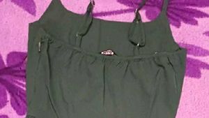 beautiful shein ❤️👉 Green Mini Dress