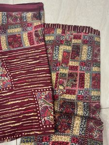 unstiched 3 piece suit Material